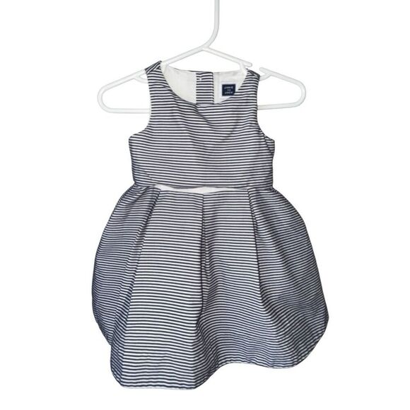 Janie and Jack Striped Nautical Santorini Sunset Dress Size 3-6M Baby Girl - Picture 3 of 10